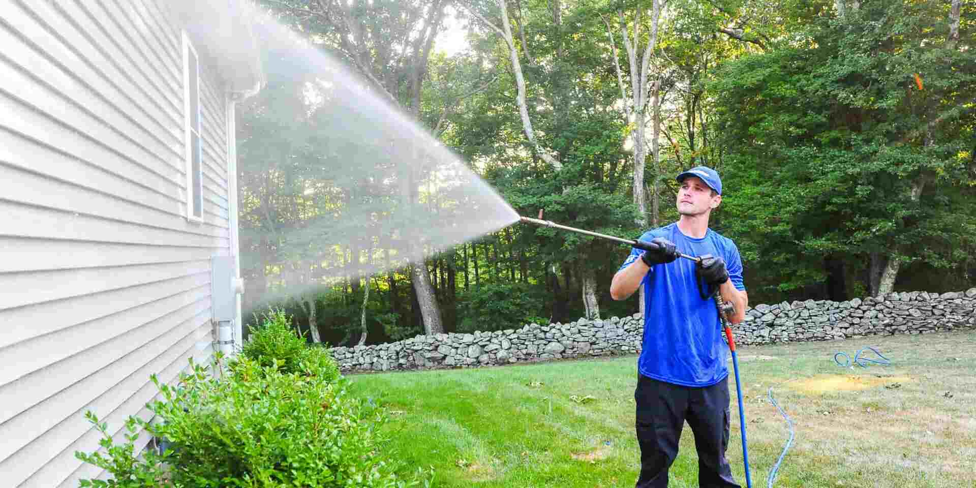 pressure washing