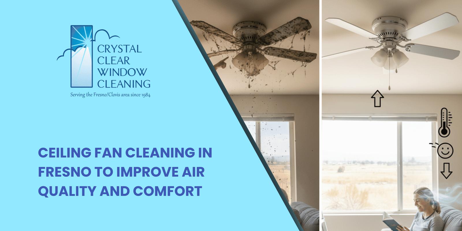 Ceiling Fan Cleaning in Fresno to Improve Air Quality and Comfort scaled